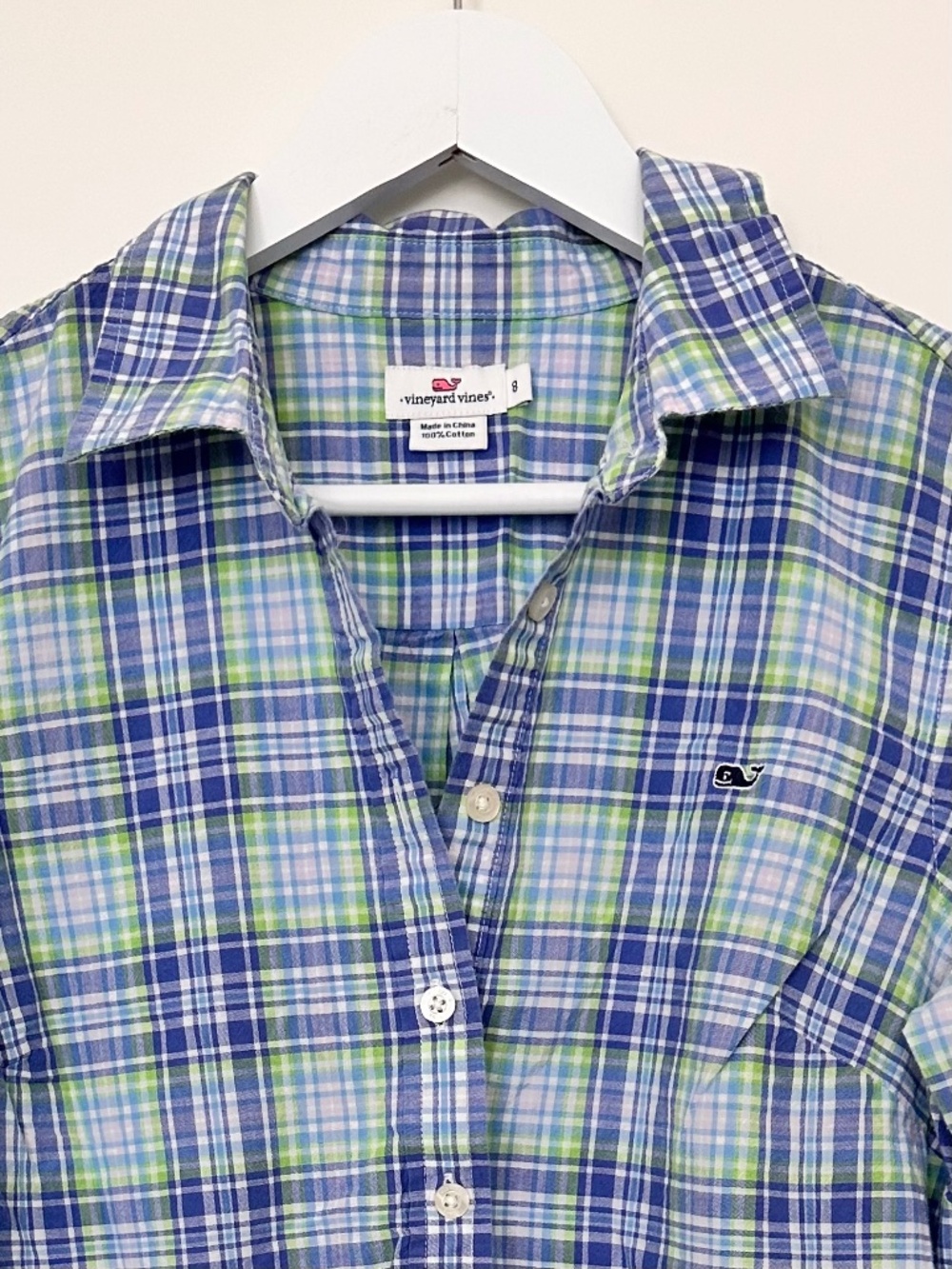 Vineyard Vines Half-Button Pullover Shirt (women's 8)
